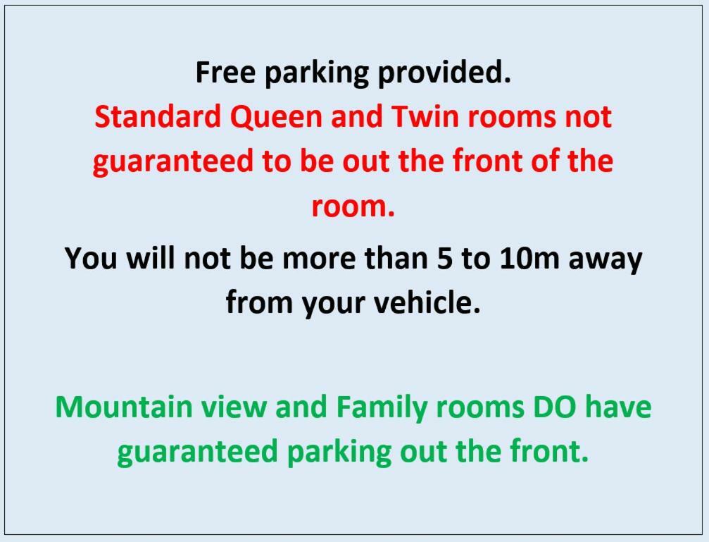 Mountain View Motel Corryong Exteriér fotografie